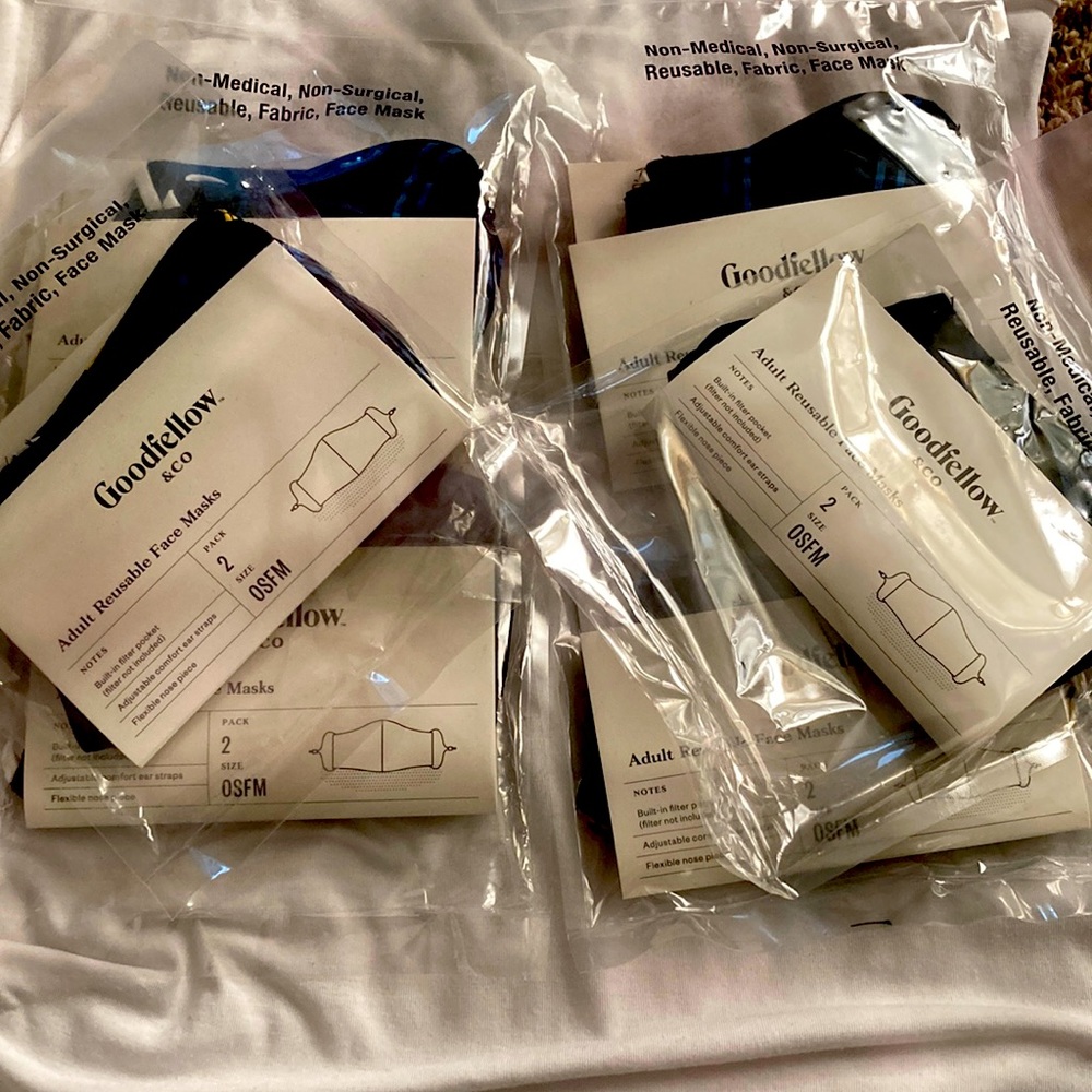 Goodfellow & co lot of 12 face masks